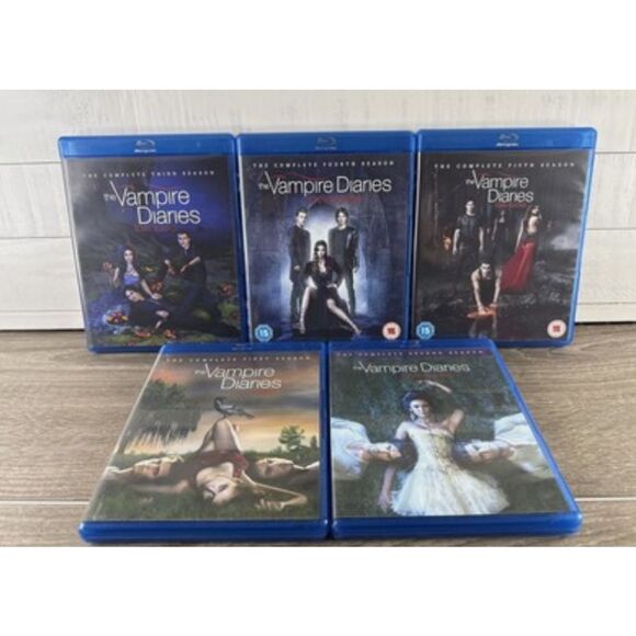 The Vampire Diaries Seasons 1-5 Blu-ray Set – Excellent Condition - Picture 3 of 9